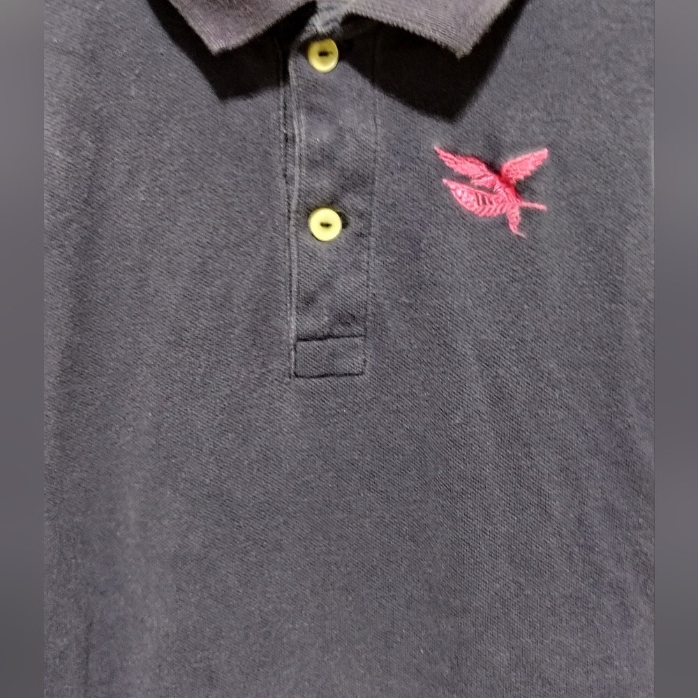 American Living Cotton Navy Blue Long-Sleeve Polo Dress  2/2T - Picture 8 of 9